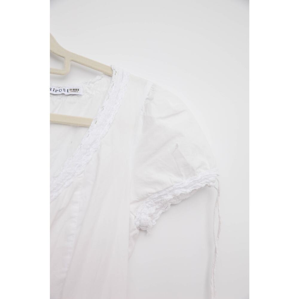 Samantha Sipos Vintage Petticoat Midi Dress in White Size 2 - Picture 10 of 10